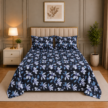 Cotton Percale BedSheet Design BS-504