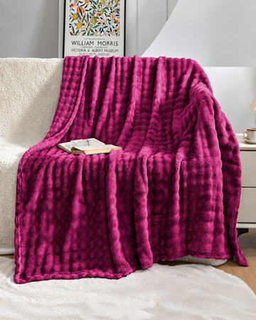 Bubble Fuzzy Super Soft Blanket