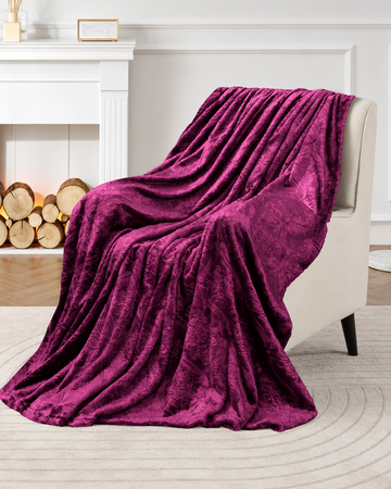 Embossed Fleece Blanket