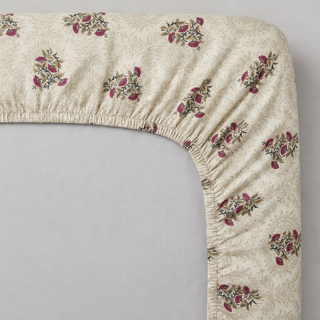 Cotton fitted sheet FT-217
