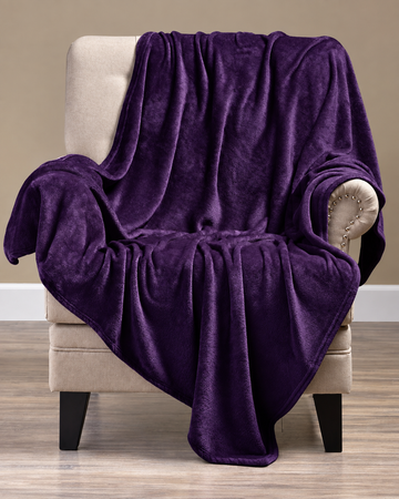 Plain Shaggy Blanket