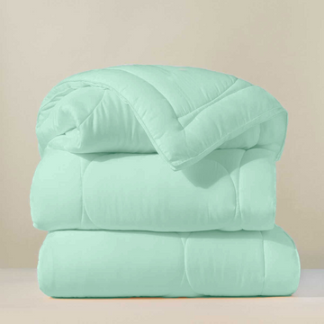 Ultra Soft Winter Comforter-Mint Green
