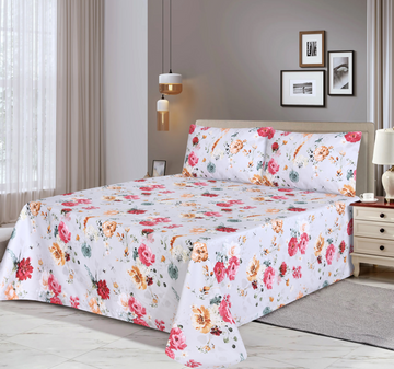 Cotton Sateen BedSheet Design BS-484