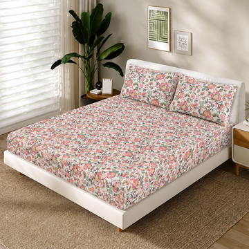 Cotton fitted sheet FT-213