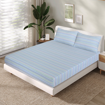 Cotton Fitted Sheet Design FT-103