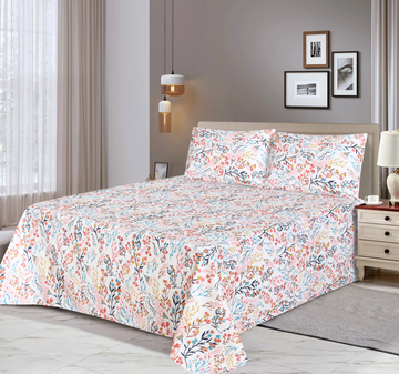 Cotton Sateen BedSheet Design BS-483