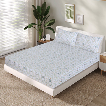 Cotton Fitted Sheet Design FT-92