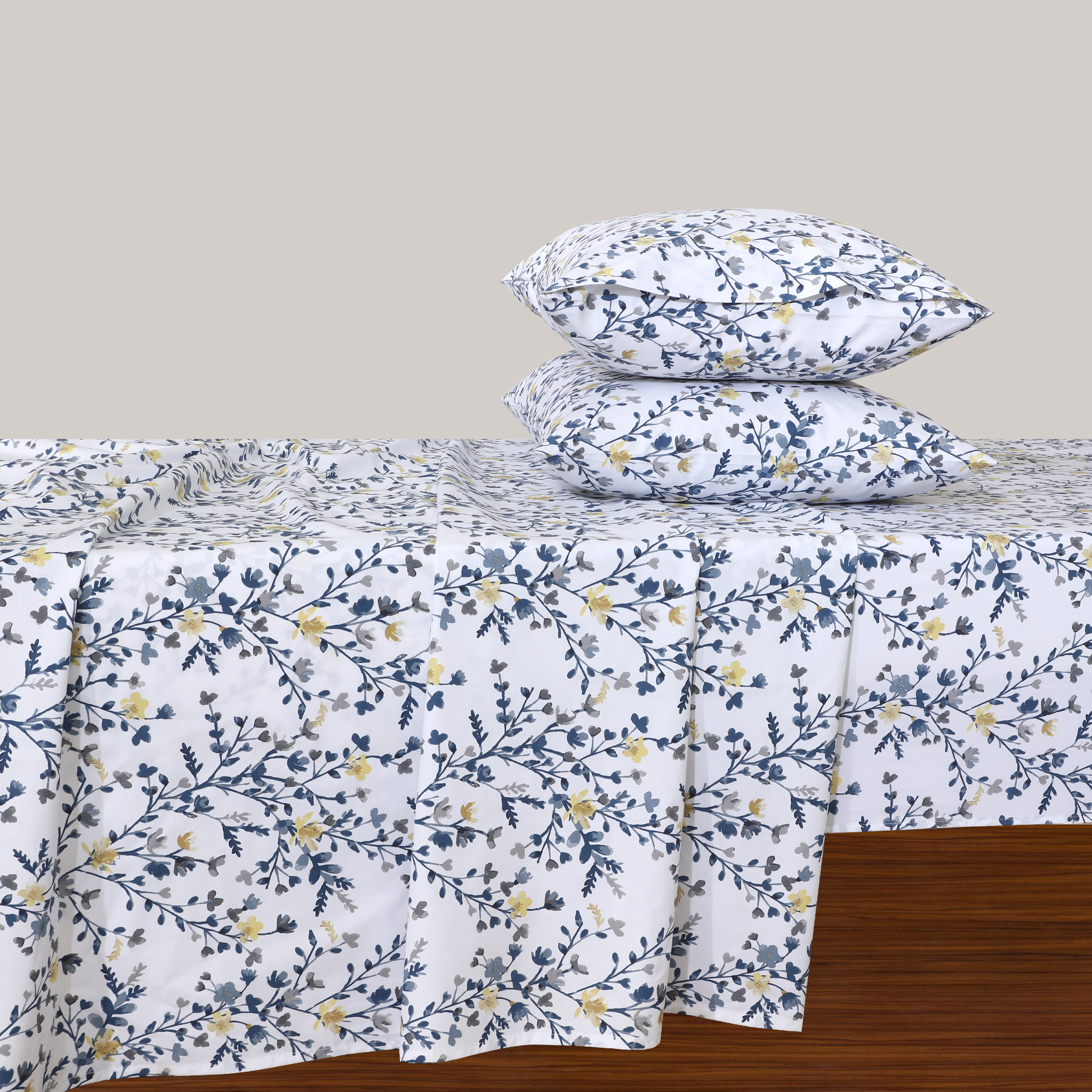 Cotton Percale BedSheet Design BS-376