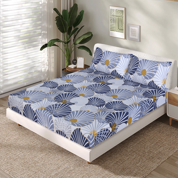 Cotton Fitted Sheet Design FT-98