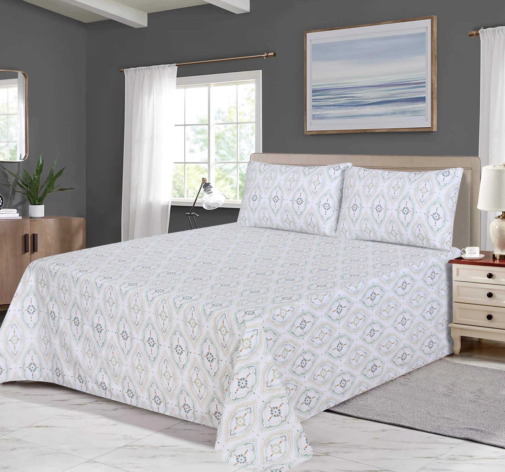 Cotton Bedsheet Design BS-264