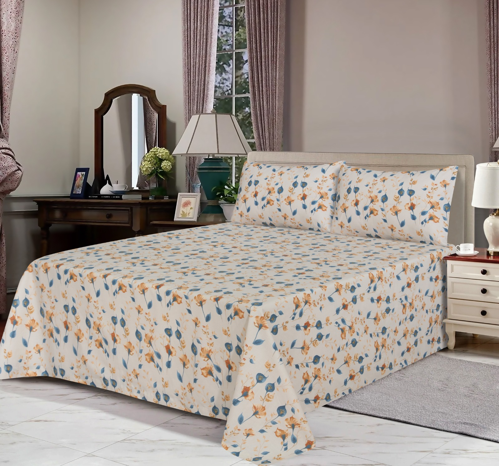 Cotton BedSheet Design BS-290
