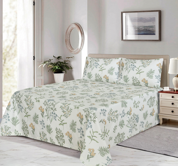 Cotton Percale BedSheet Design BS-502