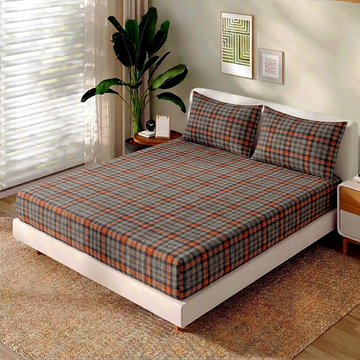 Cotton fitted sheet FT-214