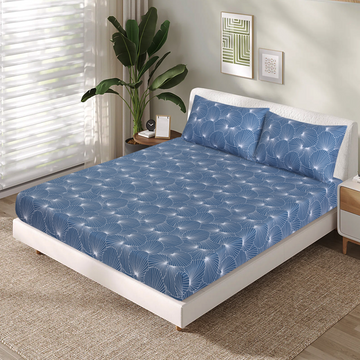 Cotton Fitted Sheet Design FT-97