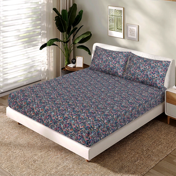 Cotton fitted sheet FT-206