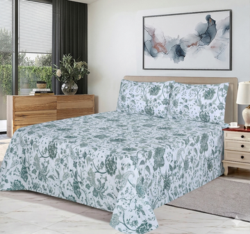 Cotton Percale BedSheet Design BS-486
