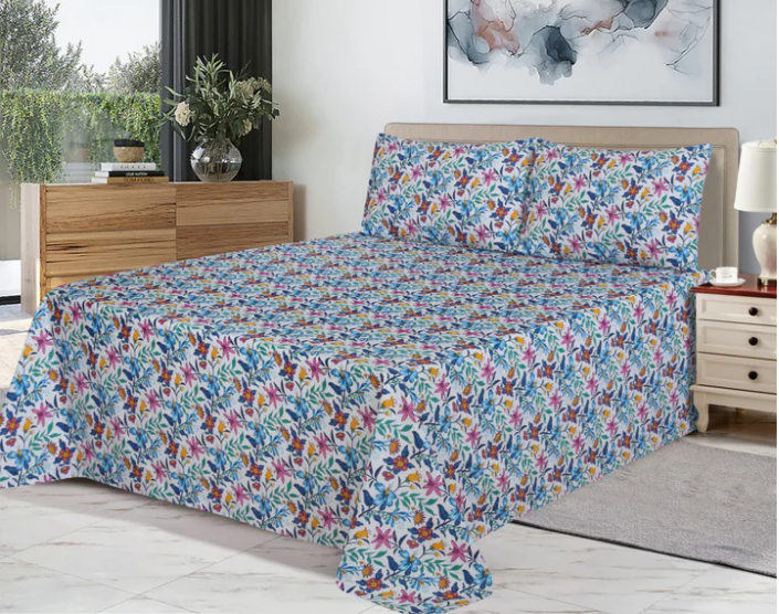 Quilted Summer Comforter 6 Pcs Set Design-24
