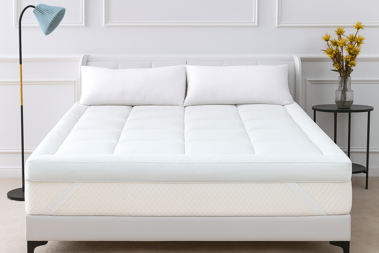 MATTRESS TOPPER WHITE