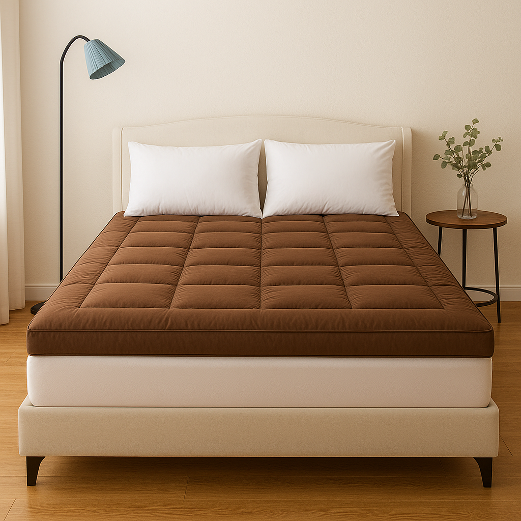 MATTRESS TOPPER CAMEL
