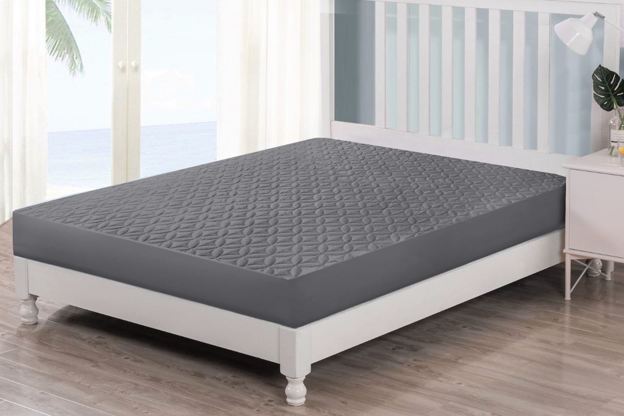 Waterproof Mattress Cover Grey