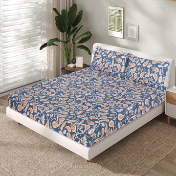 Cotton Fitted Sheet Design FT-69