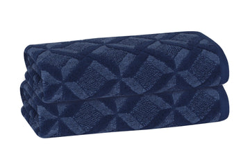 100% Cotton yarn Dyed Towel-Geo