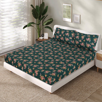 Cotton fitted sheet FT-127