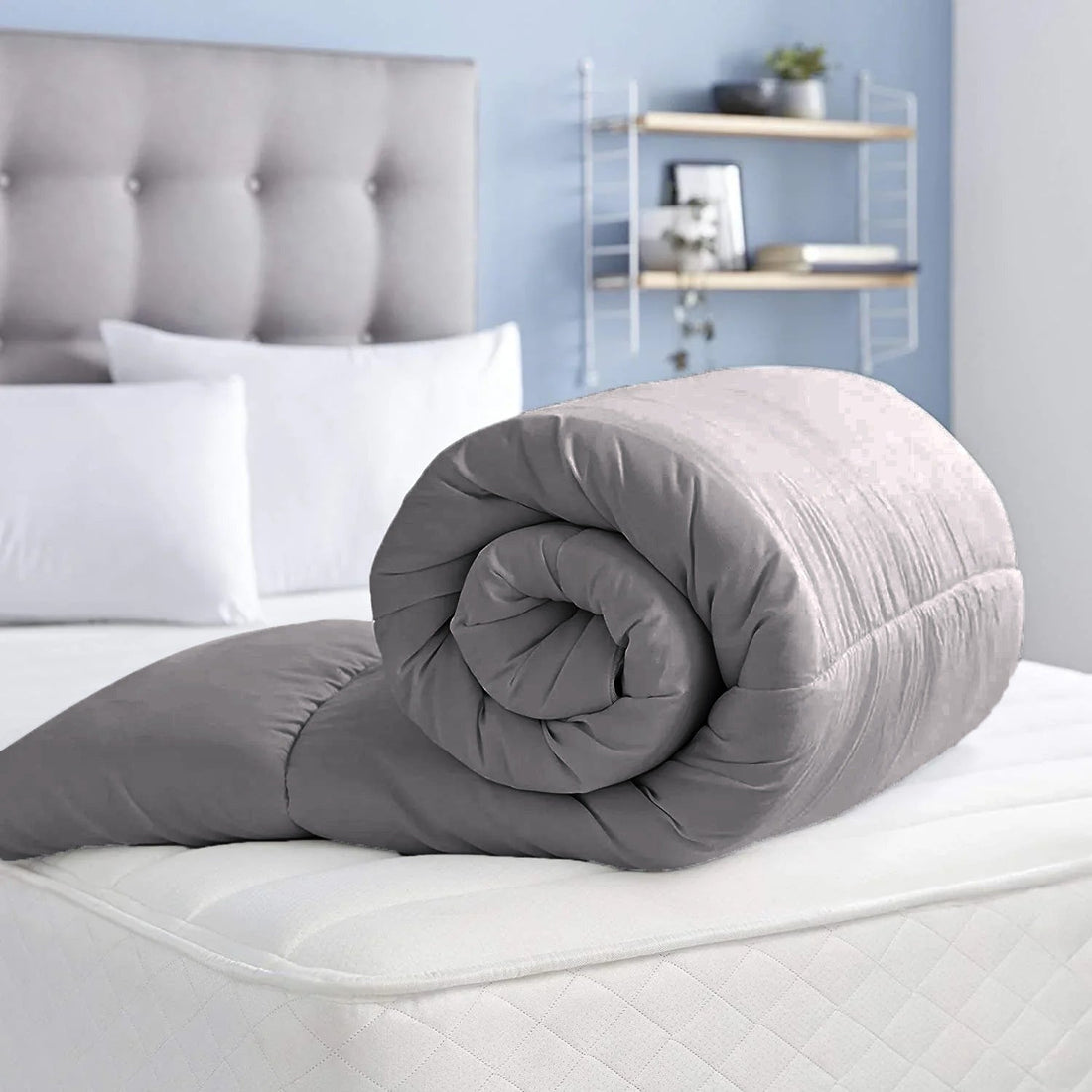 Ultra Soft Winter Comforter-Smoke
