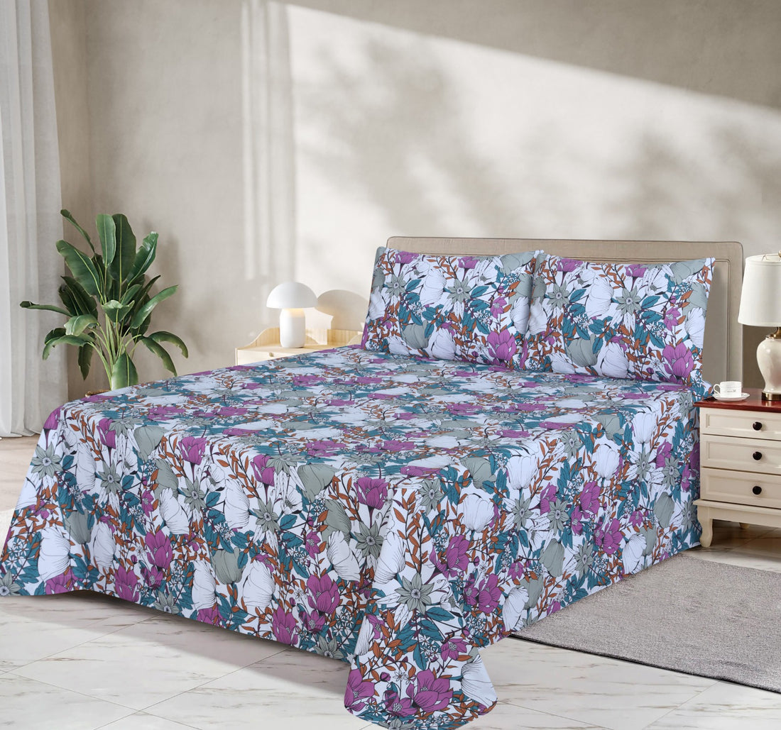 Quilted Summer Comforter 6 Pcs Set Design-23