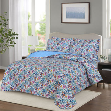 Quilted Summer Comforter 6 Pcs Set Design-24