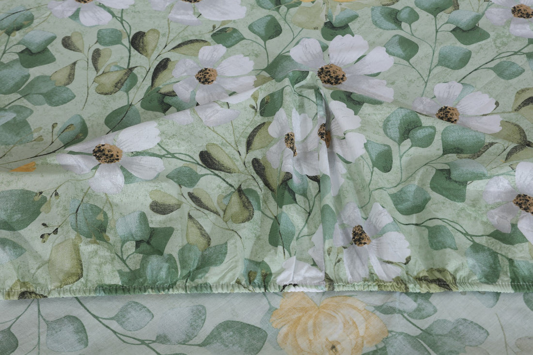 Cotton fitted sheet FT-172