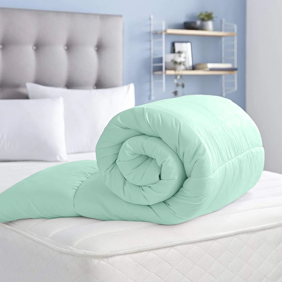 Ultra Soft Winter Comforter-Mint Green