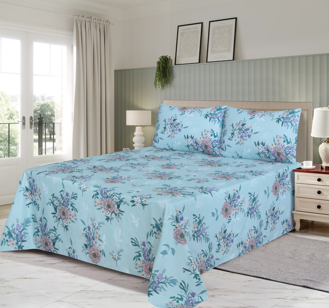 Quilted Summer Comforter 6 Pcs Set Design-25