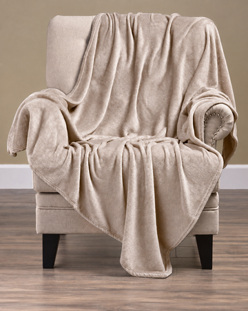 Plain Shaggy Blanket